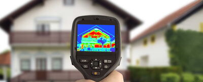 Symbolbild für Thermofotografie an Gebäuden