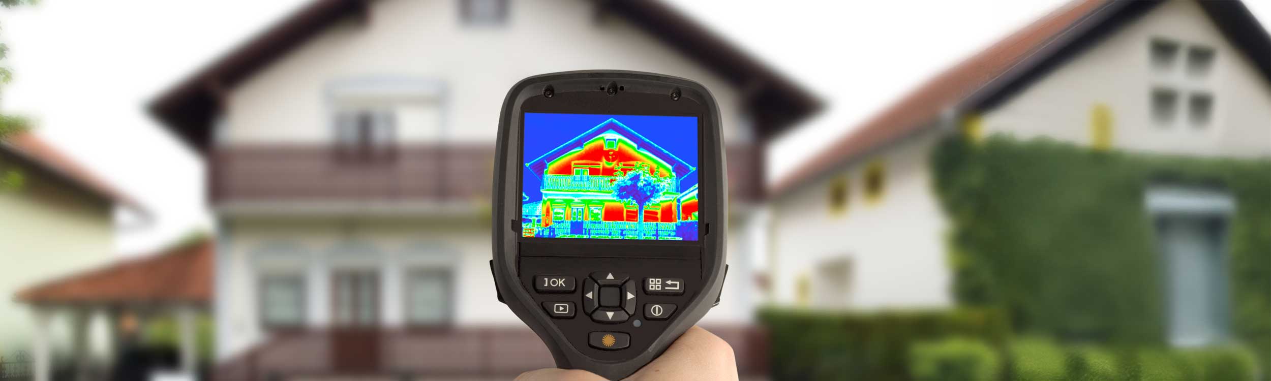 Symbolbild für Thermofotografie an Gebäuden